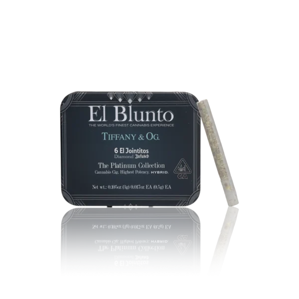 Authentic El Jointito Platinum Diamond Infused Pre-Rolls 6pk