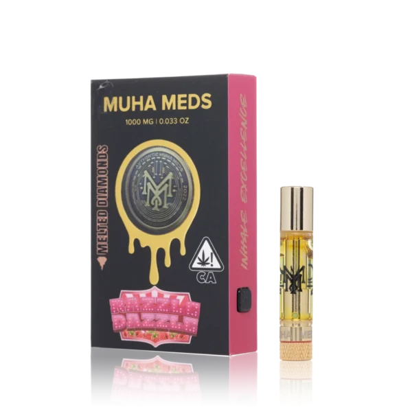 Authentic Muha Meds Melted Diamonds Cart